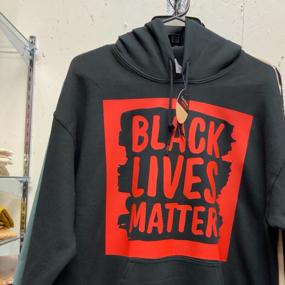 Black hoodie